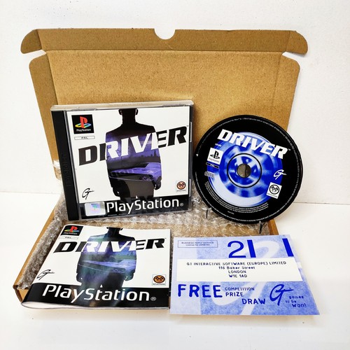 Driver ps1 playstation black - driver,