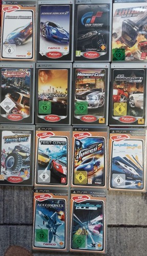 Psp spiele sammlung - spiele, ridge